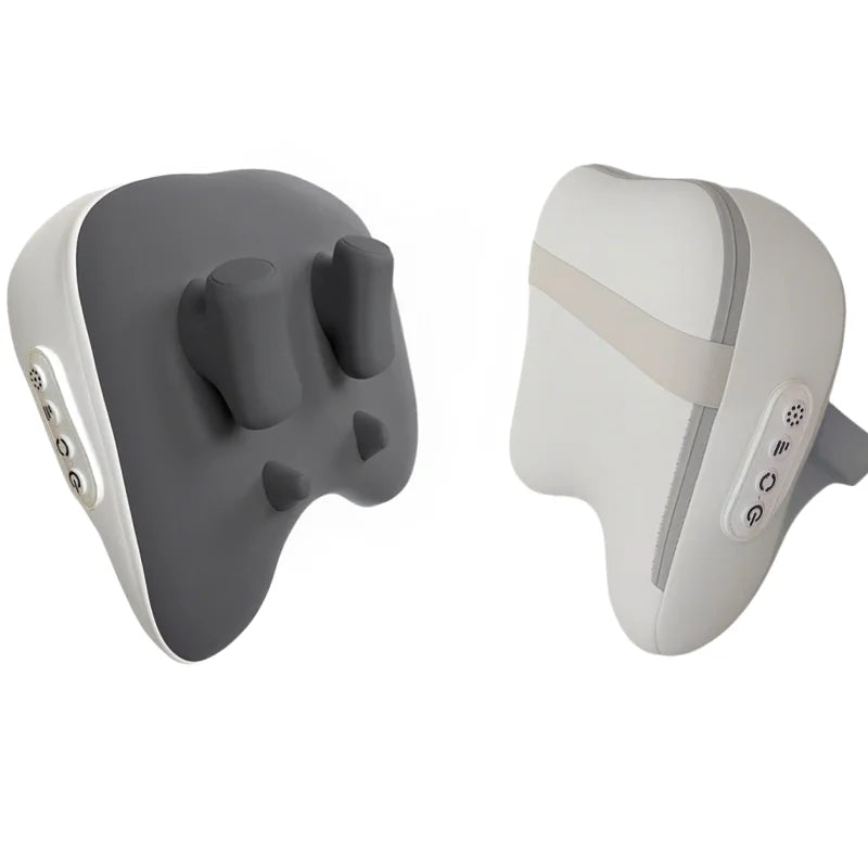 Trapezius Massage Pillow Wireless Electric Car Home Massager Heating Waist Neck Leg Cervical Shiatsu Kneading Rechargeable