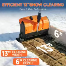 Cordless Electric Snow Shovel,